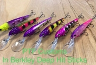 Click to view Pro Tackle Fishing Custom Berkley Deep Hit Stick 12